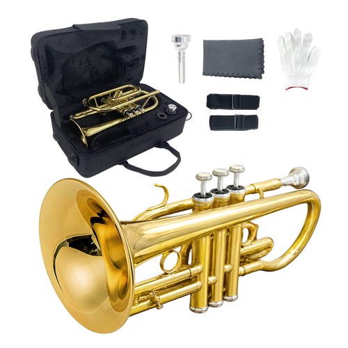 Cornet brass instrument - bb,