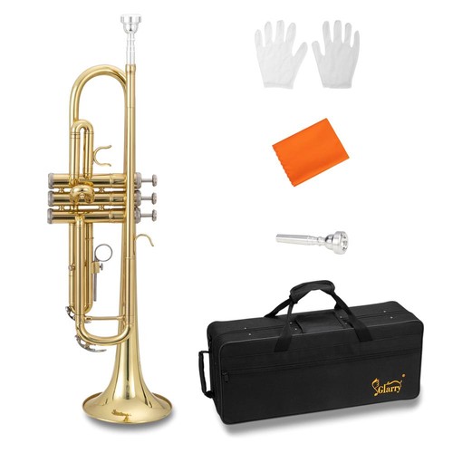 New glarry brass trumpet - brass, bb