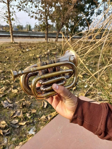 Solid brass antique finish - brass,