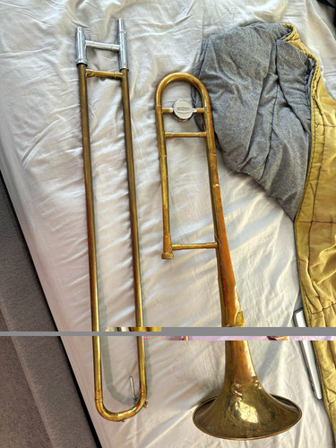 Bundy tenor trombone - bundy, brass
