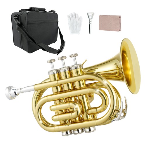 Pocket trumpet brass flat - trumpet, bb